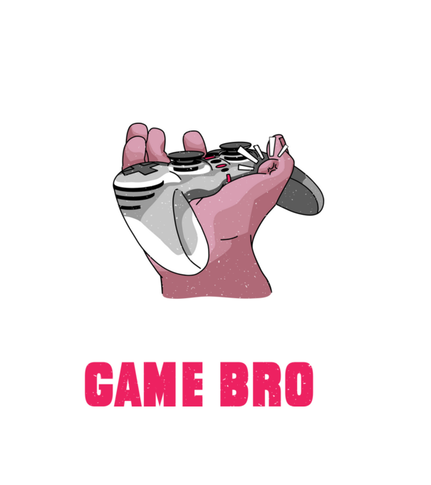 Do You Even Game Bro? model alb pe tricou
