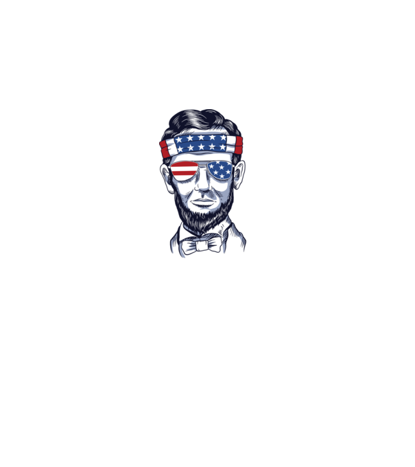 Lincoln USA model gri pe tricou