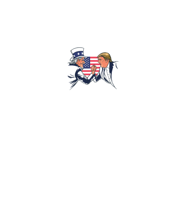Trump Vs Unchiul Sam SUA 2020 alegeri prezidențiale model alb pe tricou
