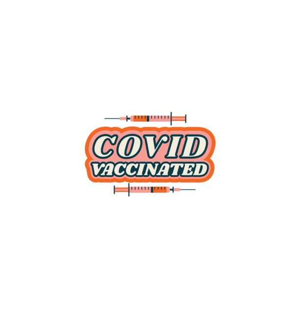Vaccin Covid model alb pe tricou