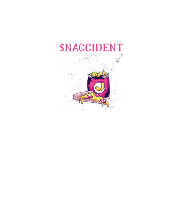 Snaccident model gri pe tricou