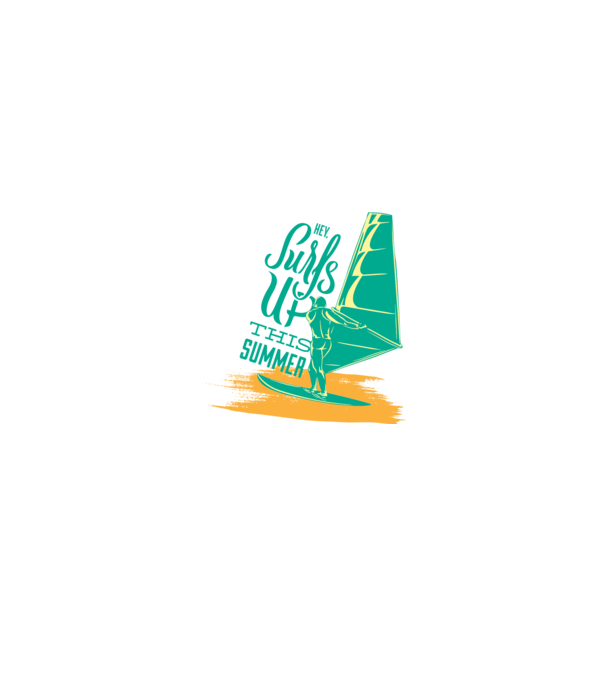 Surfs up this summer model negru pe tricou