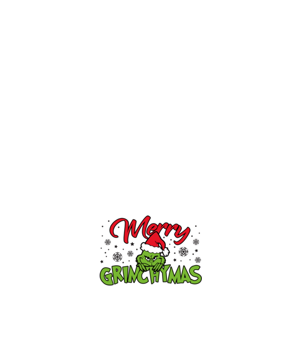 Merry Grinchymas - Grinch model verde pe tricou