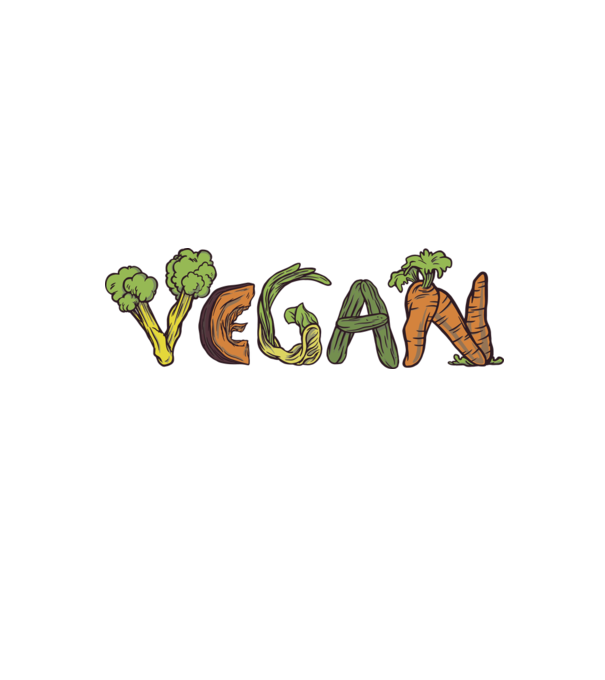 Inscripție legume vegan model alb/roșu pe tricou