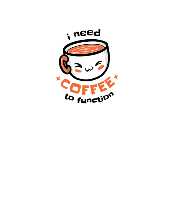 Am nevoie de cafea model alb pe tricou