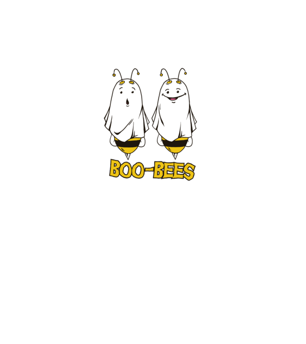 Boo Bees - Albine fantomă Halloween model turcoaz pe tricou