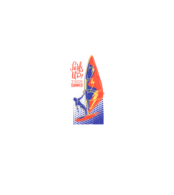 Surfs up this summer model gri pe tricou