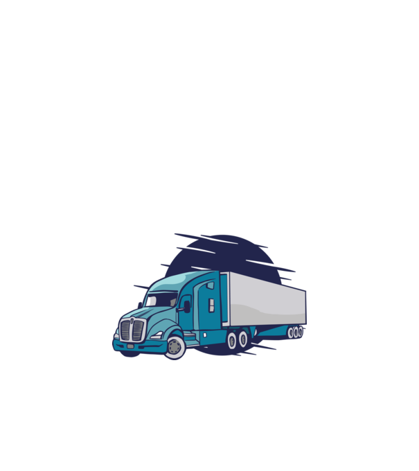 Tricou Șofer de camion model alb pe tricou