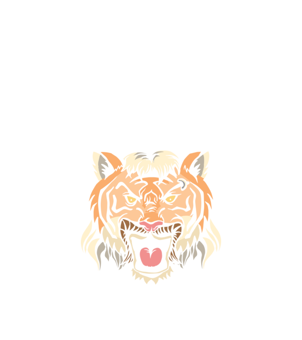 Tiger King Tigru model negru pe tricou