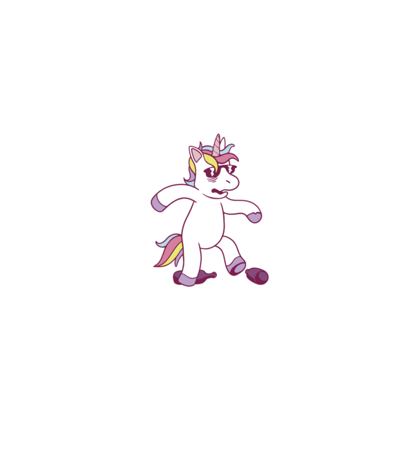 Mahmureală unicorn model turcoaz pe tricou