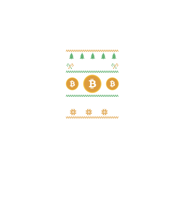 Merry Gainmas Bitcoin tricou cu pulovăr urât model negru pe tricou