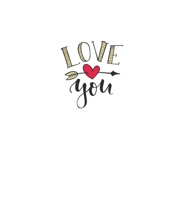 'Te iubesc tricou pentru Valentine''s Day' model alb pe tricou