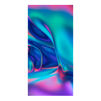 Aesthitic pink and blue color mix model tricou