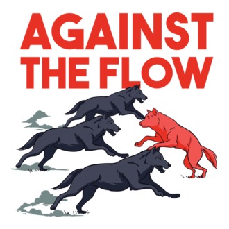 Against the flow - Împotriva curentului model tricou