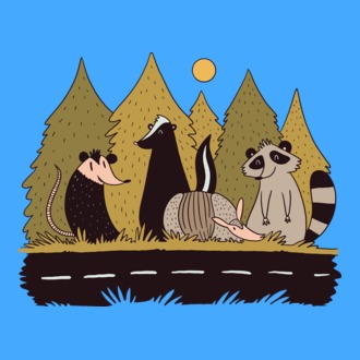 Animals Crossing model tricou