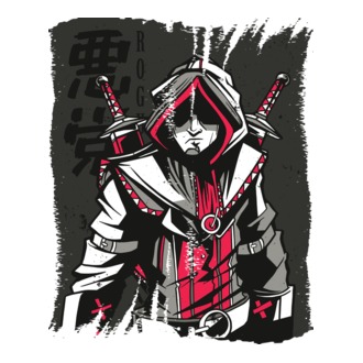 Războinic Anime model tricou