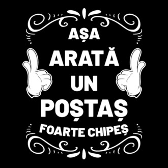 Așa arată un POȘTAȘ foarte chipeș model tricou