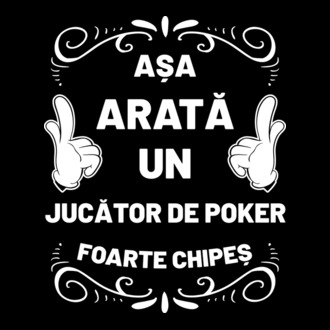 Așa arată un JUCĂTOR DE POKER foarte chipeș model tricou