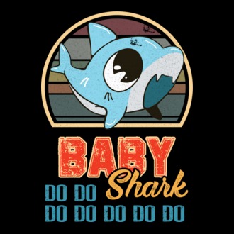 BabyBOY shark model tricou