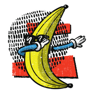 Banană DAB model tricou