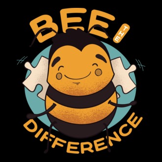 Bee the Difference - Fii tu însuți diferența model tricou