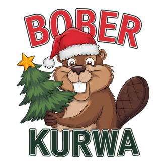 Bober kurwa Christmas model tricou