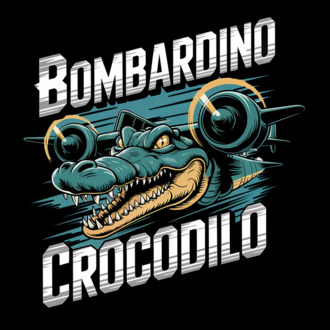 Bombardino Crocodilo 2 model tricou