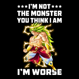 Brolly monster Dragonball model tricou