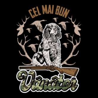 Cel mai bun vânător model tricou