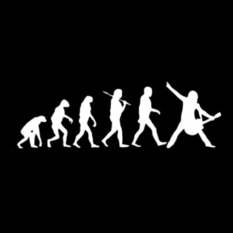 Chitară evoluție model tricou
