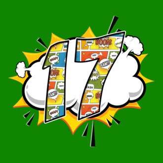 Birthday Comic Number 17 model tricou