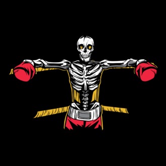 Schelet Boxer model tricou