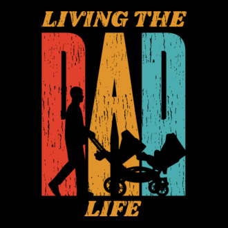 Dad Life pentru tata model tricou