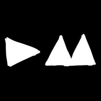 Depeche Mode triangle model tricou