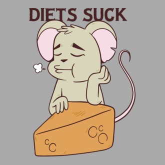 Șoricel diet model tricou