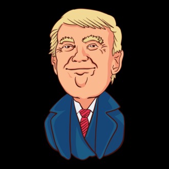 Donald Trump model tricou