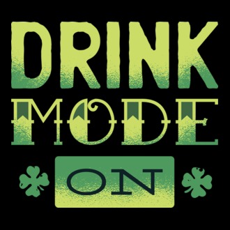 Drink mode on - Mod de băutură activat model tricou