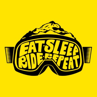 Eat sleep ride repeat model tricou