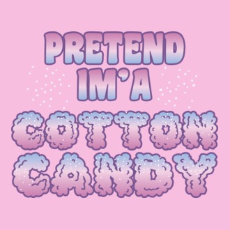 Vată de zahăr carnaval model tricou