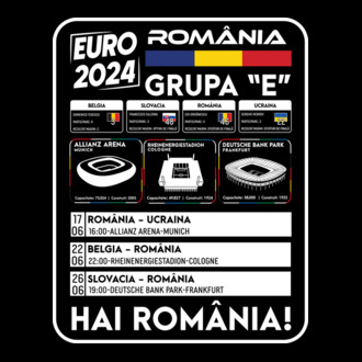 Fotbal Calendar Euro 2024 model tricou