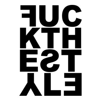 Fuck The Style model tricou