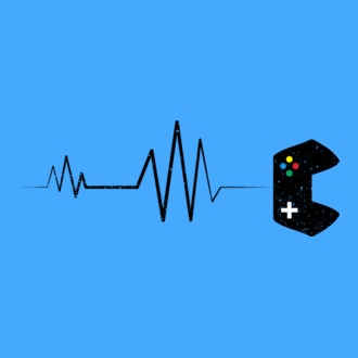 Gamer Ritm cardiac model tricou