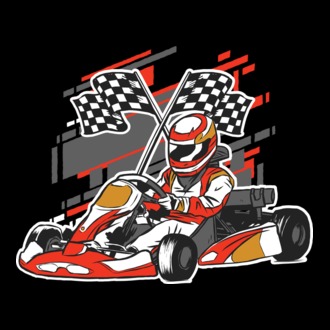 Gokart model tricou