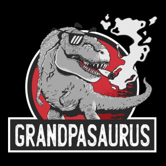 Grandpasaurus T-rex model tricou