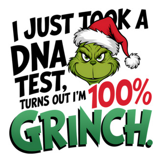 Grinch DNA test model tricou