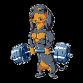 Gym teckel model tricou