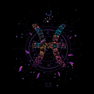 Pisces Zodiac model tricou