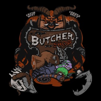 Heroes of the Storm - Butcher (snapsleek) model tricou