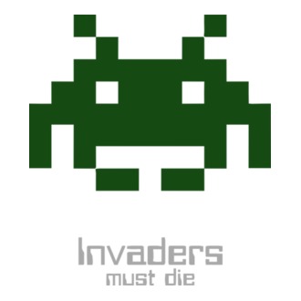 Invaders Must Die model tricou