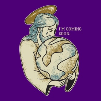 Jesus is coming soon - Isus vine în curând model tricou